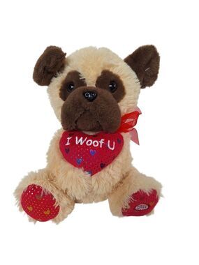 Hugfun International Singing Dog Plush 9.5 Inch